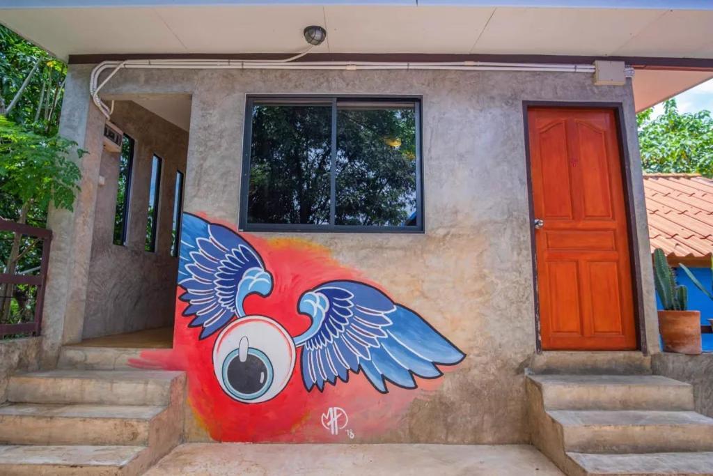 Happy House Backpackers Hostel ปาย ภายนอก รูปภาพ